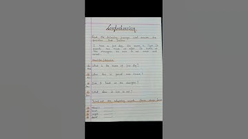 Comprehension for class 1 to 3 / Unseen passage  class 1 to 3 /apithit gadyansh in eng class 1 to 3