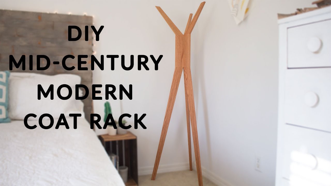 How to build a Modern Coat Rack 