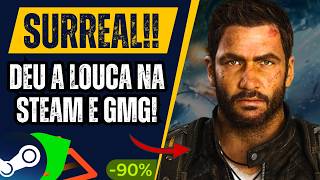 EITA! Jogos de graça no PC, PROMOÇÃO com JOGOS BARATOS na Steam e ofertas na GOG!
