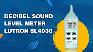 Decibel Sound Level Meter Lutron Sl-4030 Accurate Noise Measurement Review Test