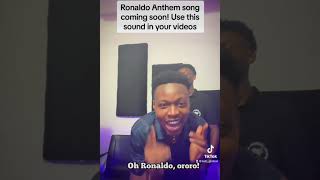 I sang a beautiful song for Cristiano Ronaldo - COMING soon