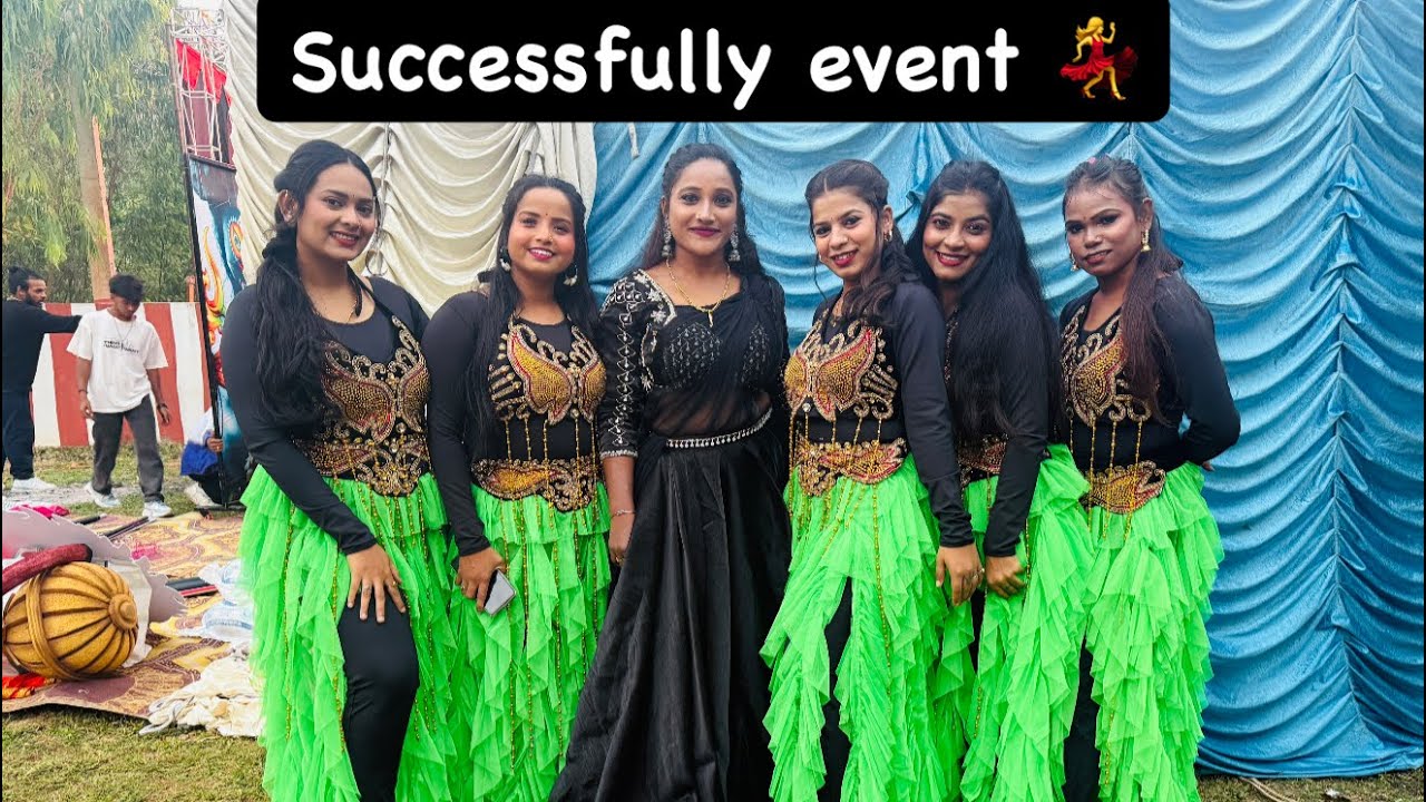 Successfully today’s event 💃 