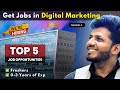 Digital Marketing Job Openings for Freshers &amp; Exp (Apply Now) | IT Job Opportunities EP 1