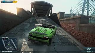 Need for Speed™ Most Wanted - Green Lamborghini Gallardo 3 Mins of Gameplay 4K 60Fps #Speed #Crashes