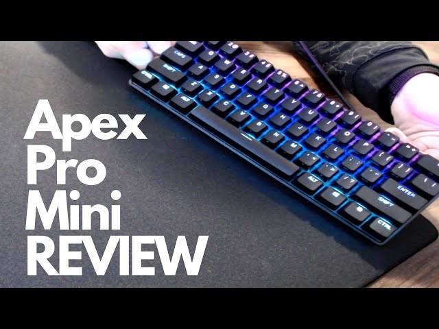 SteelSeries Apex 9 Mini Gaming Keyboard Review, by Alex Rowe