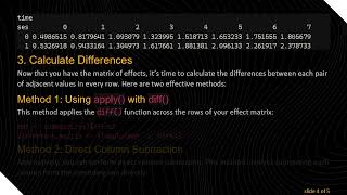 How to Calculate the Difference Between Adjacent Elements of a Named Vector in R