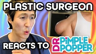 Plastic Surgeon Reacts to DR. PIMPLE POPPER: Massive lipoma on shoulder!