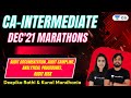 CA Intermediate Marathon Dec 2021 | Audit | L3 | Deepika Rathi & Kunal Mandhania