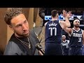 Klay Thompson reacts to Luka Doncic trade to Lakers for Anthony Davis (Reaction)