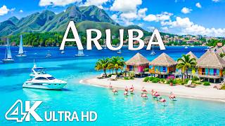 Aruba, Caribbean 4K – Explore the Beauty of Aruba’s Desert & Beaches Aerial Views | Relaxing Music