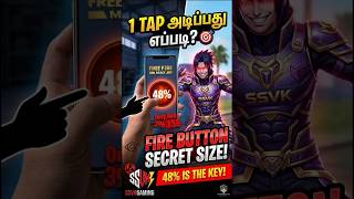 FreeFire-ல் Headshot அடிக்க சரியான Fire Button Size எது? 🧐#shortsfeed #shorts #ytshorts #gaming #lol