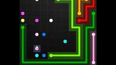 flow game facebook - 11 x 11 mania level 2 Connect the dots