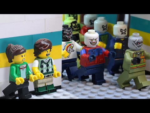 LEGO ZOMBIE APOCALYPSE - Full Movie. 