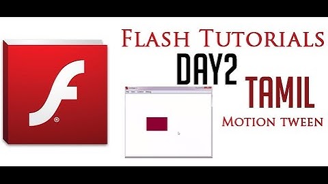 Flash tutorial step by step tamil day2