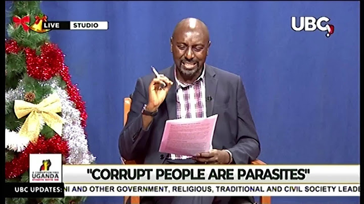 PRESIDENT  MUSEVENI LEADS THE ANTI-CORRUPTION WALK