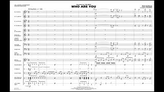 Who Are You by Peter Townshend/arr. Tim Waters