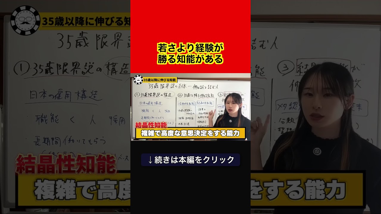 40代から頭が良くなる人の正体#Shorts#サトマイ