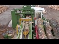 TM 1200 & TB900 firewood splitting unit high performance equipment for large diameter log processing