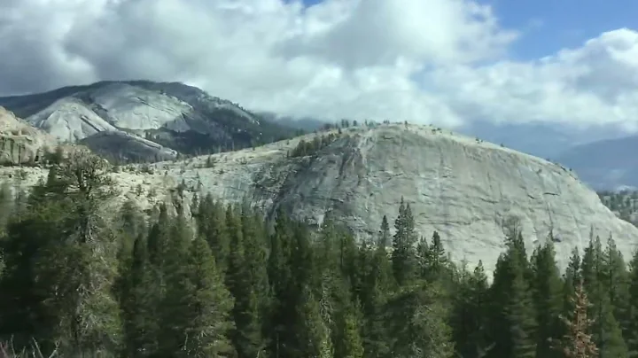 Arriving To Courtright Reservoir, Elevation 8,123 Ft.