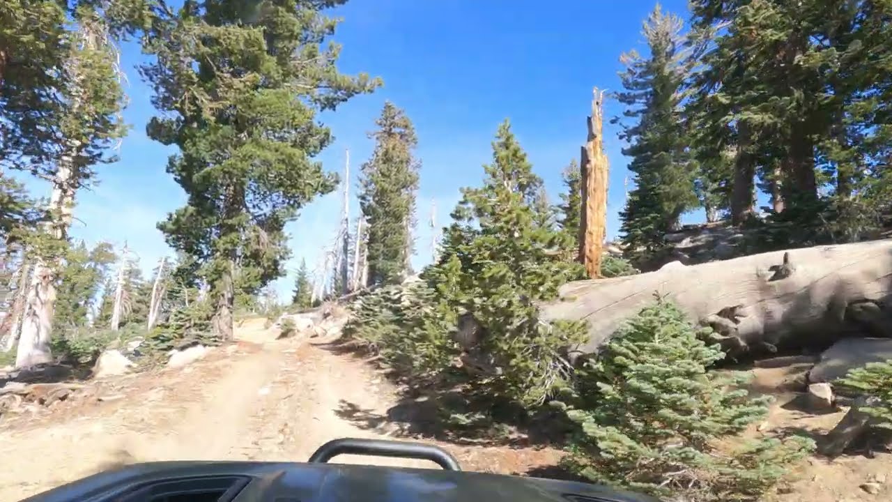 Sherman Pass  4x4 Peak trail in Sequoia National Forest