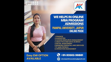 Online MBA Program From Manipal University