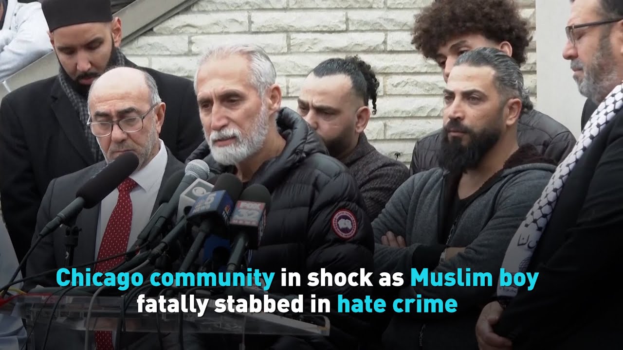 Chicago community in shock as Muslim boy fatally stabbed in hate crime