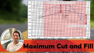 Reading Highway Design Plans - Finding The Maximum Cut And Fill