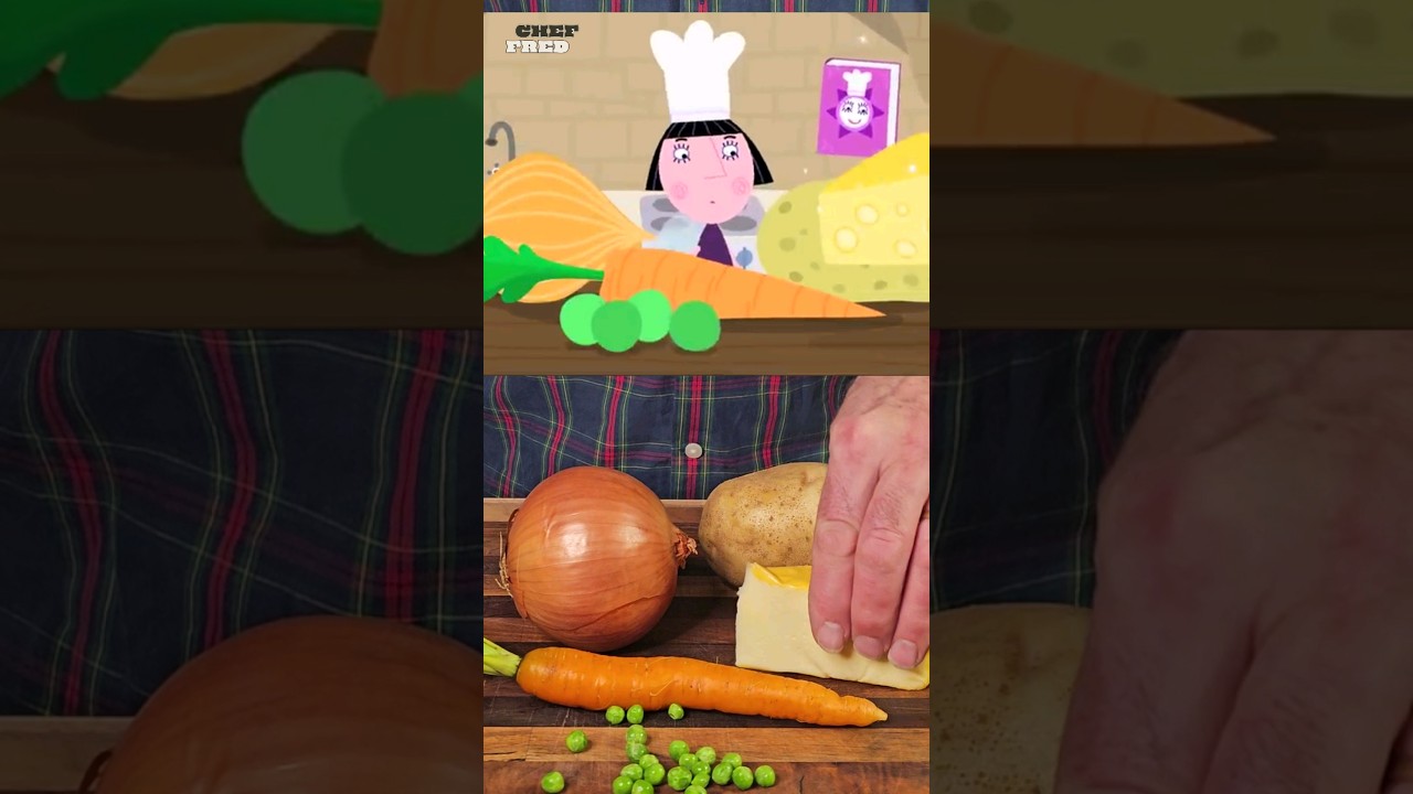Holly's Soup-er Delicious Modern Meal Madness!? #shorts #benandholly #benandhollycartoon #soup