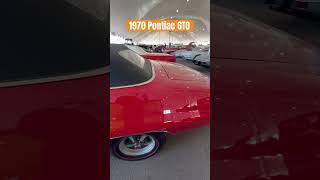 1970 Pontiac GTO #carmuseum #sportscar #classic #carstuff #carfest #oldschool #carracing #cartok