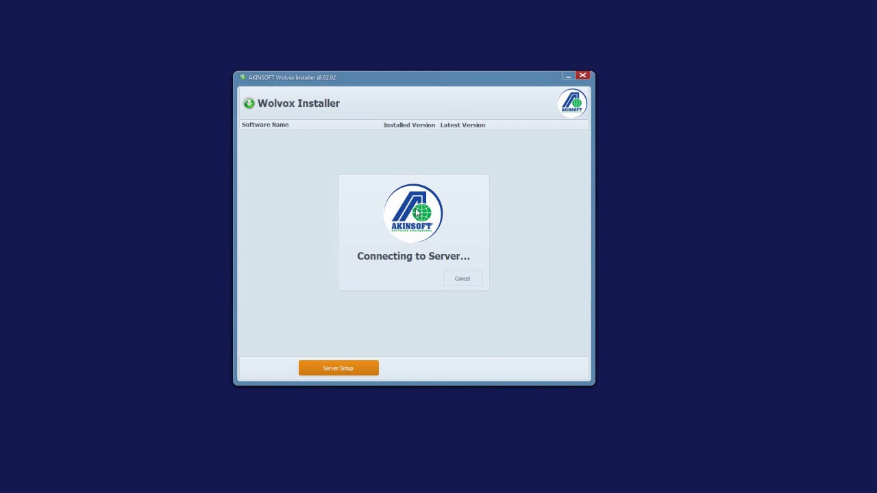 AKINSOFT Wolvox 8 Installation