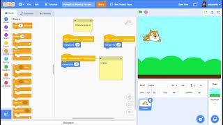 Scratch Programming - Motion - Moving Sprite using Arrow Keys