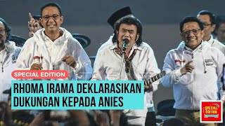 Rhoma Irama Rilis Lagu untuk Paslon 01