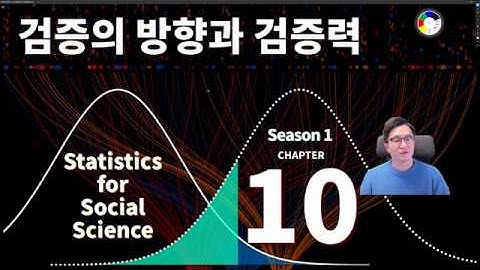 [심리통계의 기초] 사회과학통계 시즌1 chapter 10  검증의 방향과 검증력 [논문통계] [사회조사분석사][통계이론]