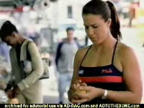 nice commercial featuring the lovely Jennifer Capriati