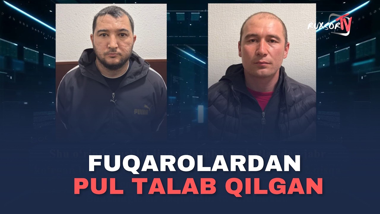 Haydovchilarga pichoq va boshqa sovuq qurollar bilan tahdid qilib, pul mablag'larini talab qilganlar