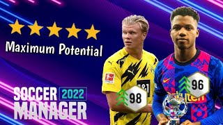 SM22 How To Get Your Players To Reach Maximum Potential | Soccer Manager 2022