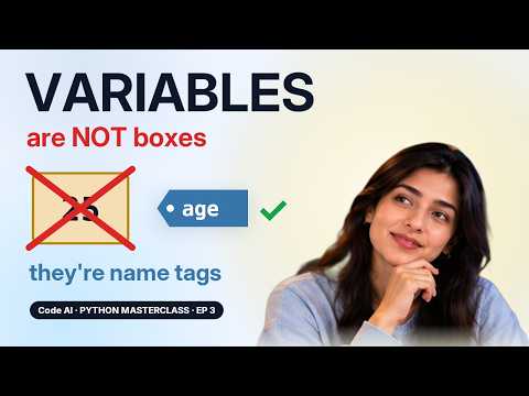 Variables Explained: How Programs Remember Things #python #programming #aritificialintelligence
