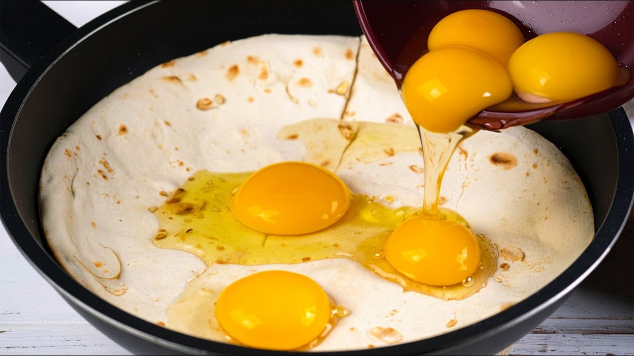 Невероятный!  Простой и вкусный рецепт тортильи за 10 минут, лучше пиццы!