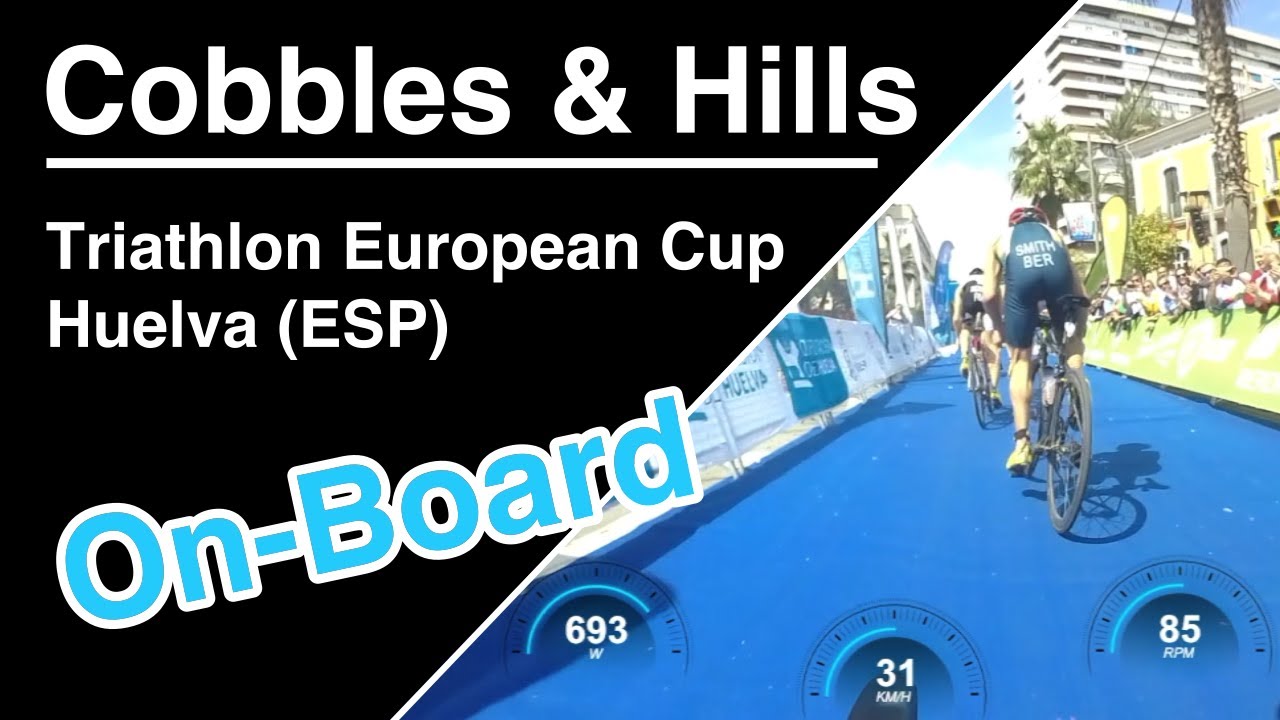 2019 Triathlon European Cup Huelva On-Board [commentated]