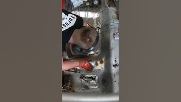 86 Trans Am replacing floor 🔥 #panelbeater #welding #restoration