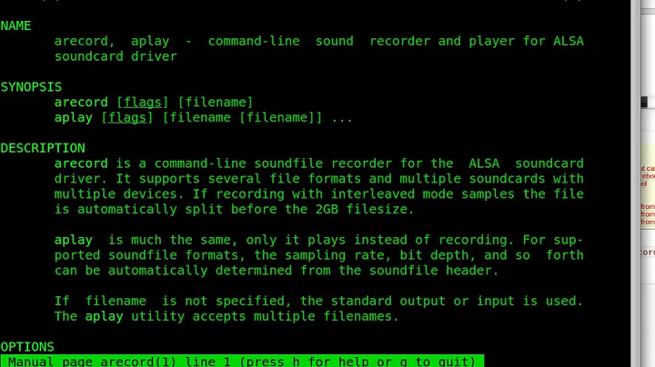 Linux Ubuntu 16 - capture audio from USB microphone - command line