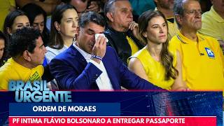 Flávio Bolsonaro speaks out after being ordered to surrender passport | Brasil Urgente