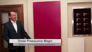 Drzwi Przesuwne Z Niewidocznym Systemem Przesuwnym - Drzwi Magic