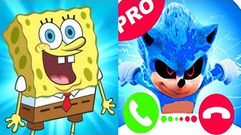 SpongeBob Sponge on the Run vs SONIC EXE Movie Call Prank
