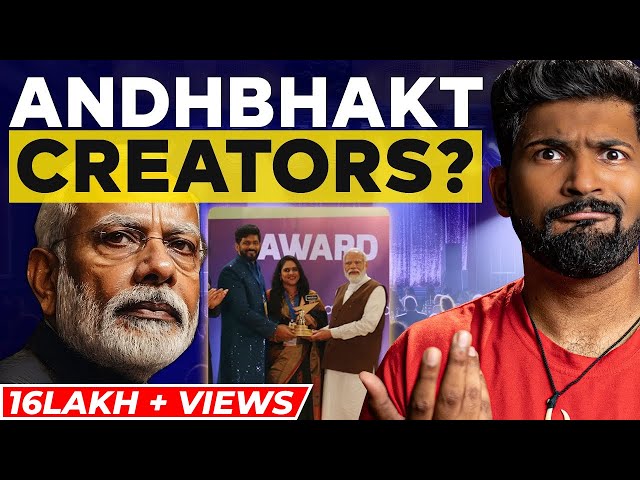 PM Modi gave us National Creators Award to BUY our loyalty? | Abhi and Niyu class=