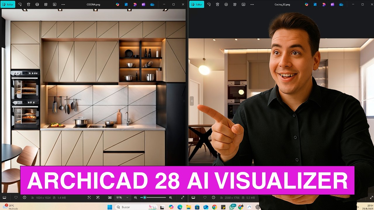 ¡Archicad nunca había hecho RENDERS tan REALES! 😱 Interior Design ...