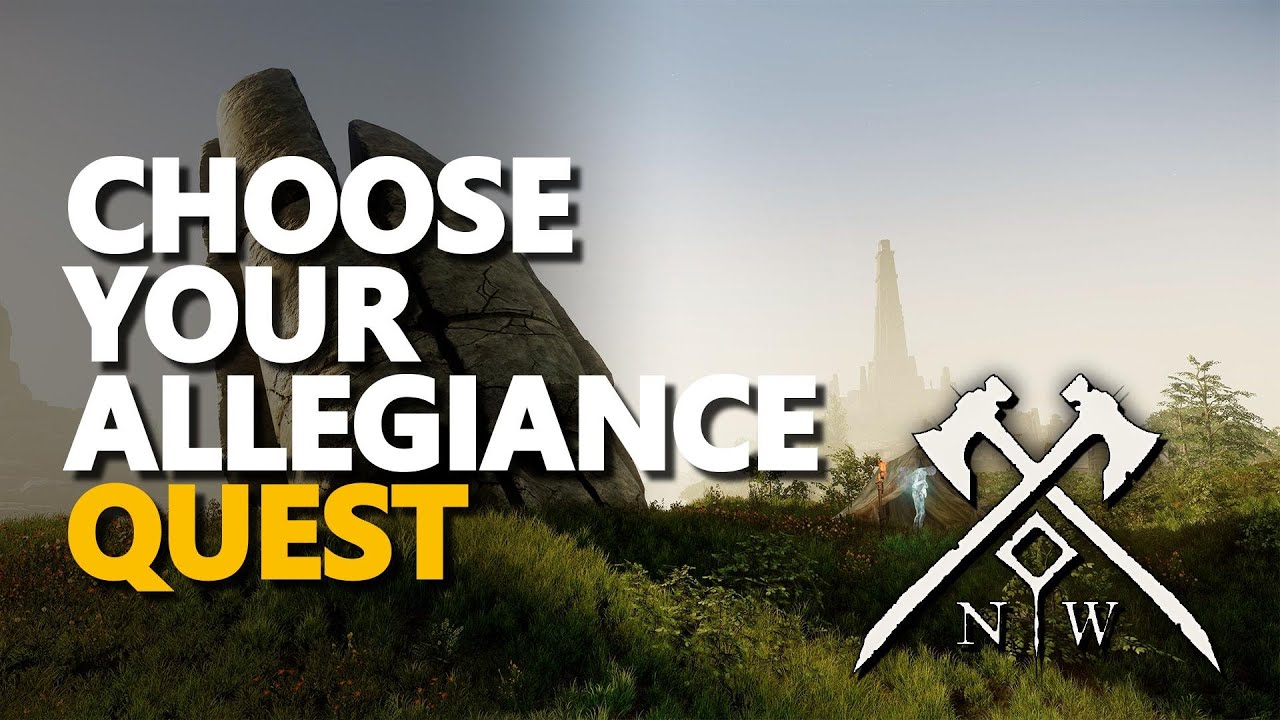 Choose Your Allegiance New World YouTube