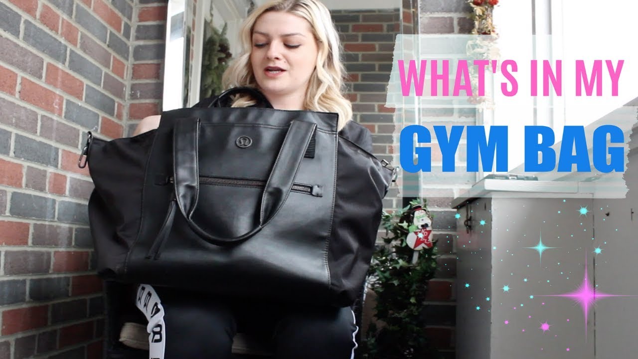 WHATS IN MY GYM BAG | Gym Essentials - YouTube