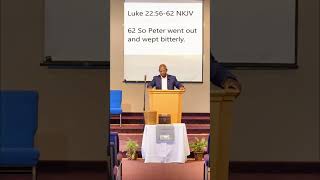 What happened when the rooster crowed #bible #shorts #faith
