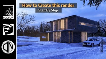 Lumion 2023 - Breakdown Video Of This Winter Scene